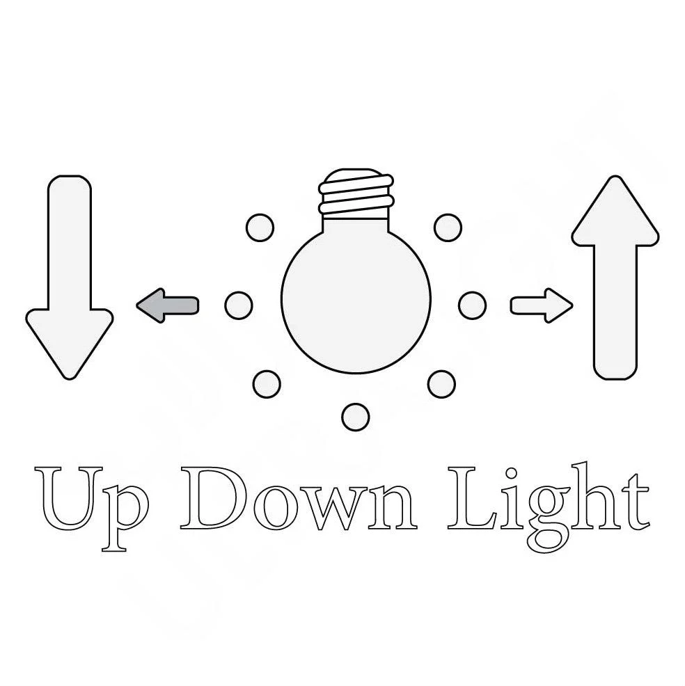 Ultralight 12W+36W Up and Down Linear Pendant Light (BR6745) - Image 5
