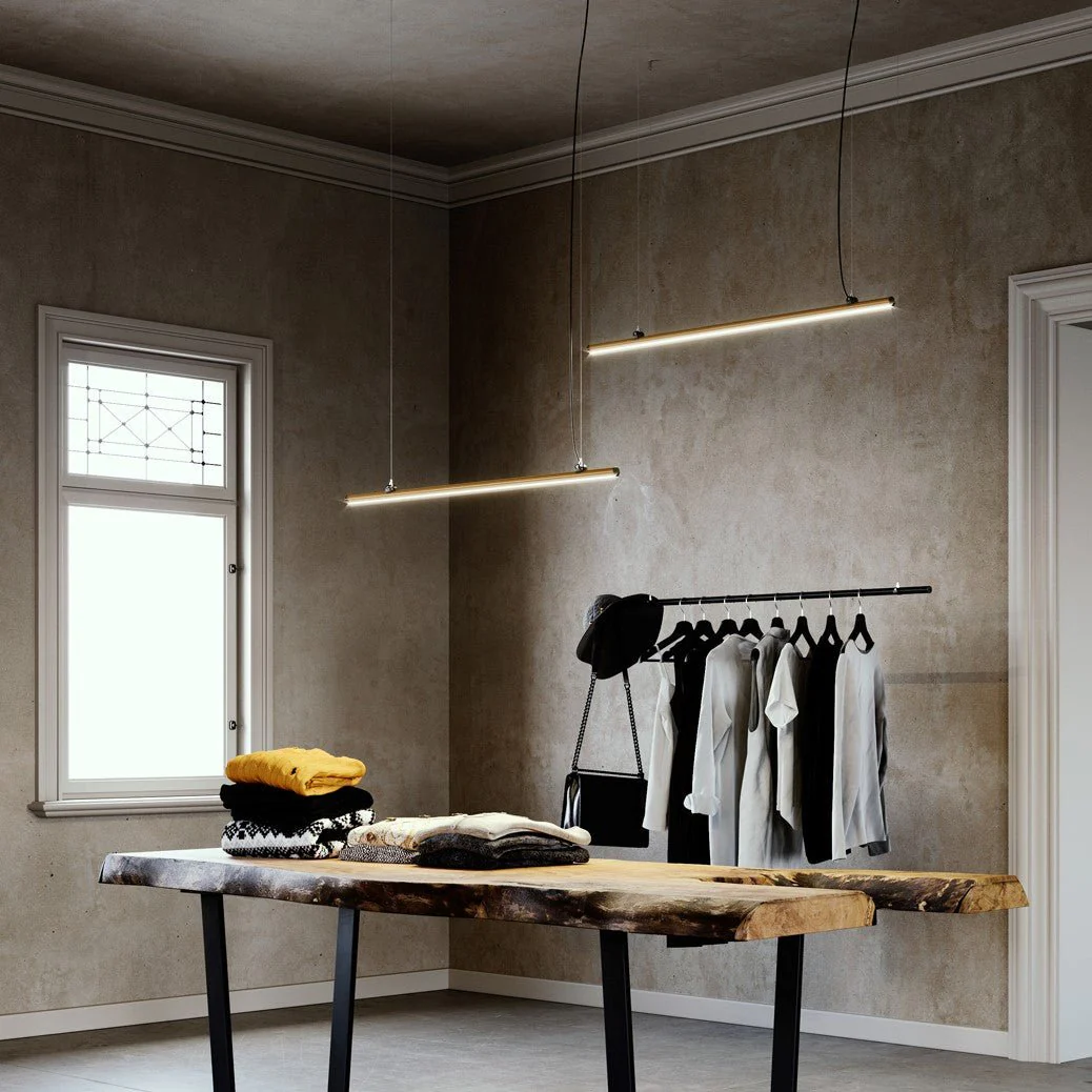 Ultralight 12W+36W Up and Down Linear Pendant Light (BR6745) - Image 9