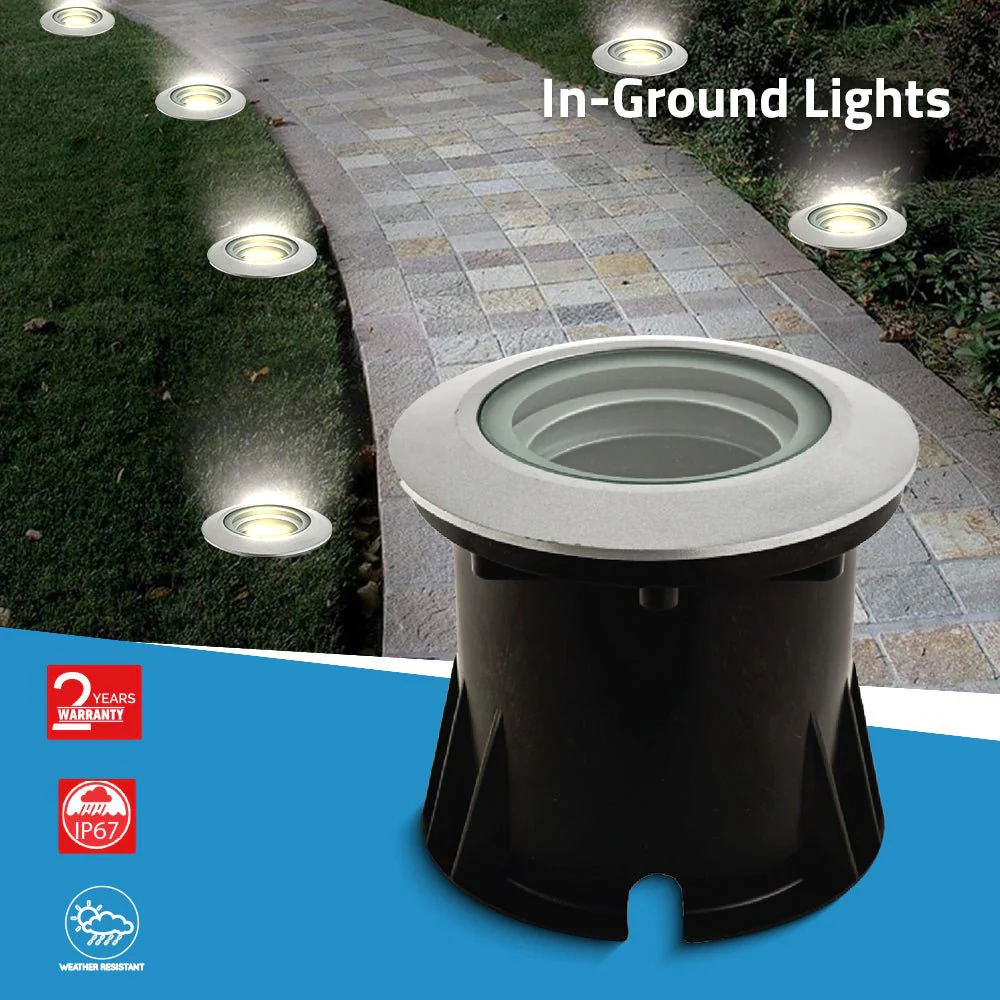 Ultralight Recessed Inground Light IP67 AR111 /GU10/MR11 (BR7715) - Image 5