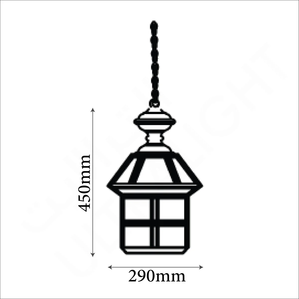 Ultralight Copper Pendant Light (61020) - Image 2