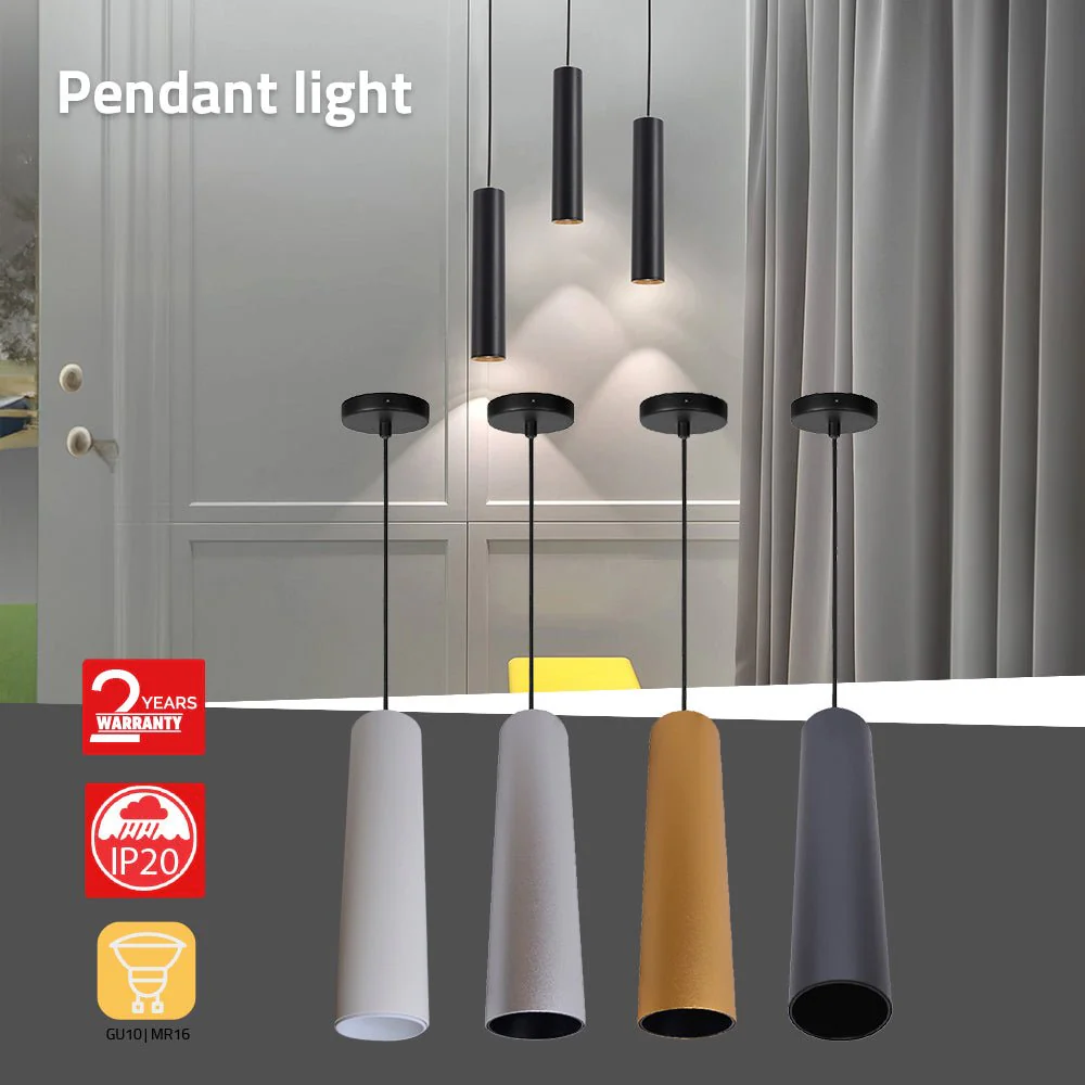 Ultralight Cylinder Pendant Frame Light (ZG-H2000) - Image 7