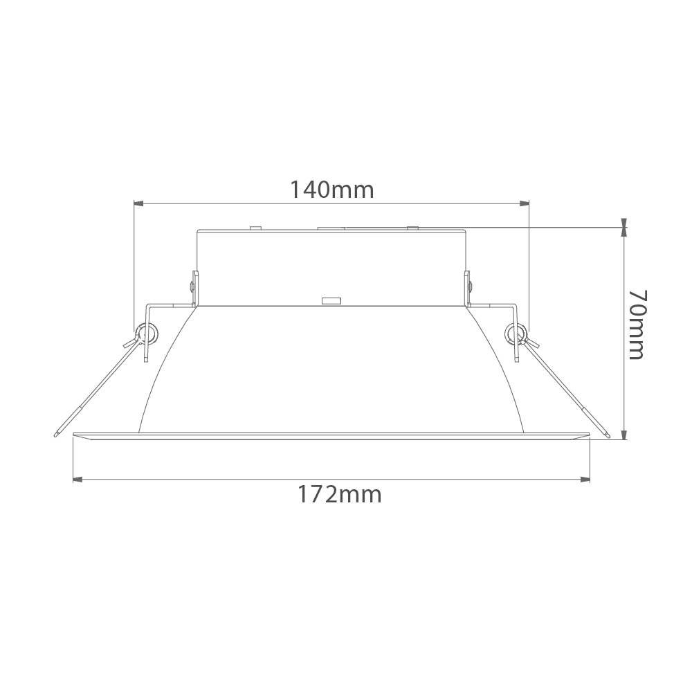 Ceiling Recessed Dimmable Lighting (UTL-DS-DIM) – High-Quality Indoor Light with Samsung Technology - Image 5