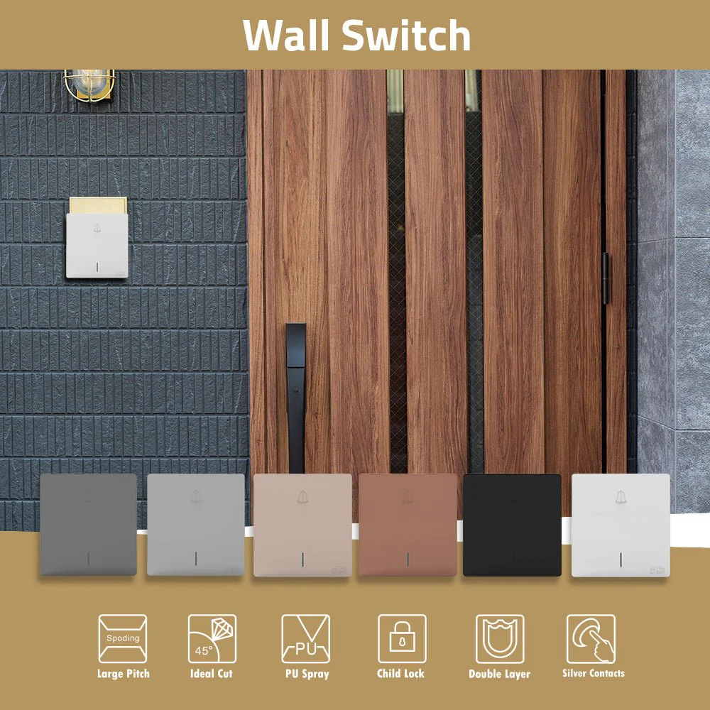 Ultralight Dune Doorbell Switch (B12-009) - Image 2