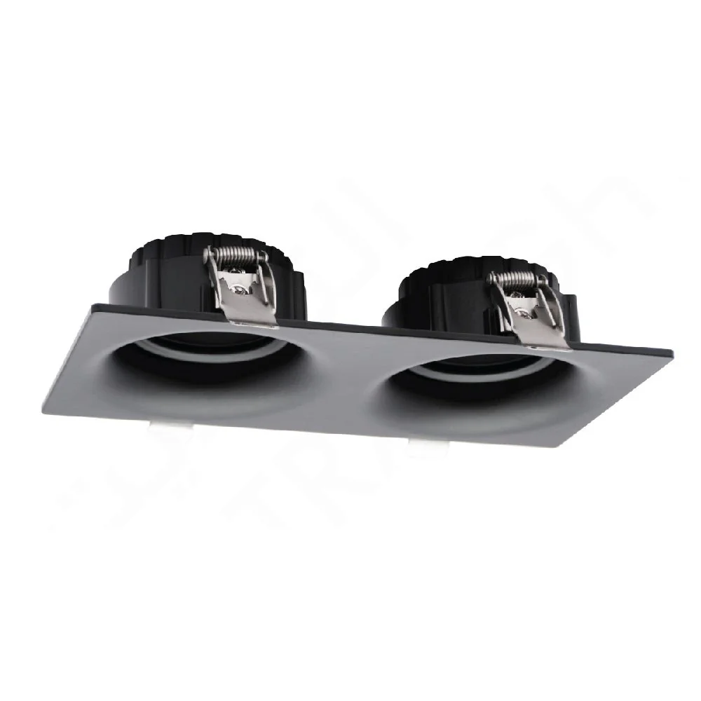 Ultralight Double Downlight Square (BA124-2) - Image 2