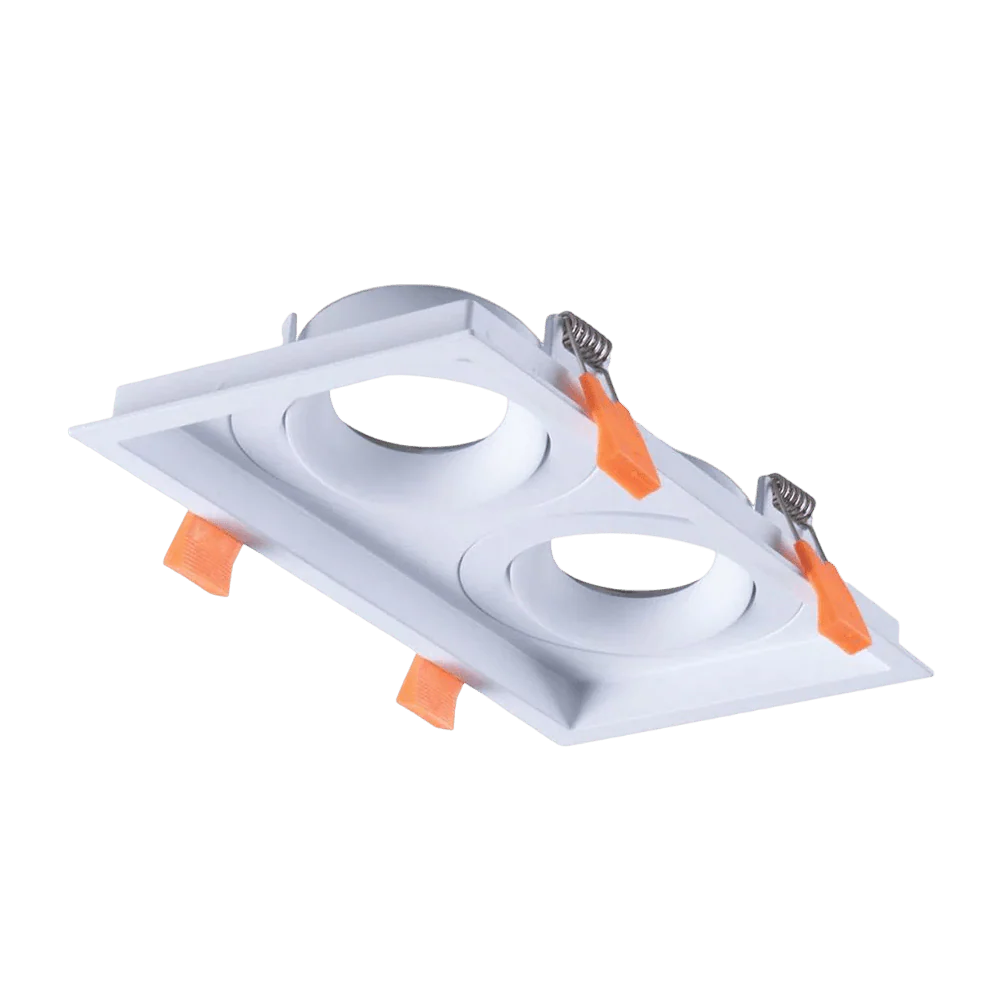 Ultralight Double Downlight Square AR111 (BR819-2)