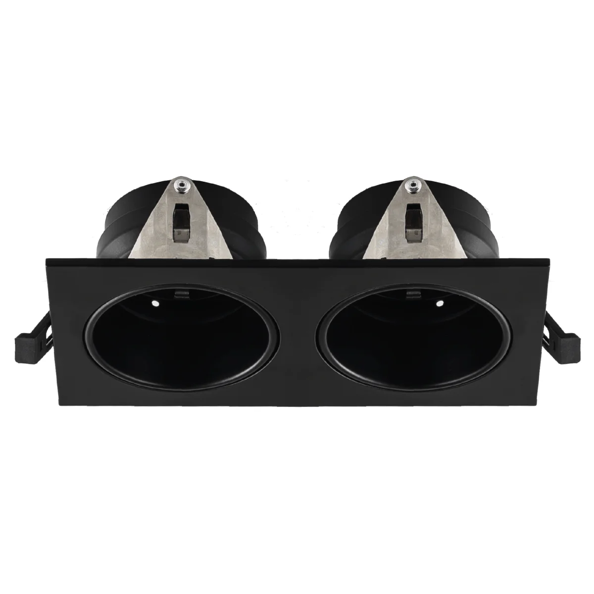 Ultralight Anti Glare Double Frame GU10 Ceiling Downlight (FPC303S-2-AD) - Image 2