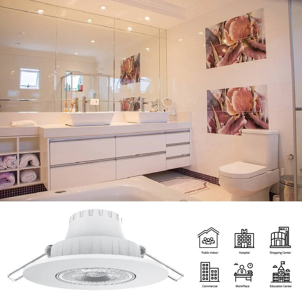 Ultralight Rotatable LED Downlight -Indoor Lighting 7W (UTL-K7) - Image 4