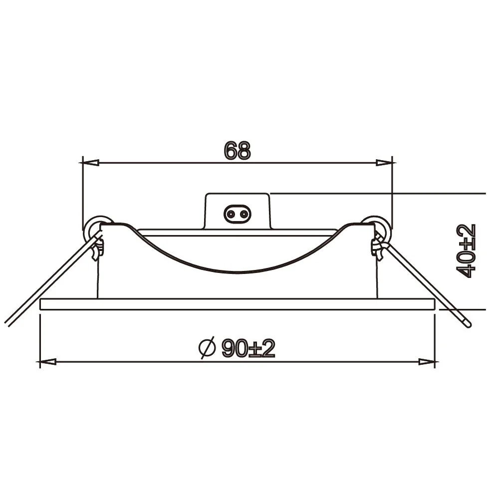 Ultralight Rotatable LED Downlight -Indoor Lighting 7W (UTL-K7) - Image 5