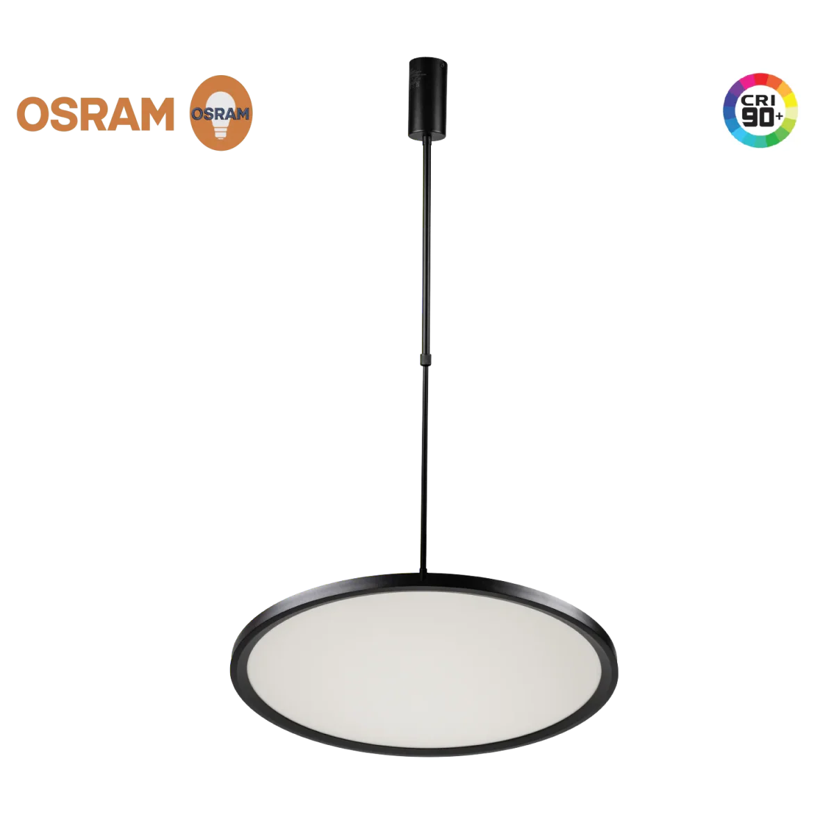 LED Pendant Light (BR6129) – Modern Suspended Decorative Ring Light with High CRI, Osram LED Chip, and Opal Diffuser