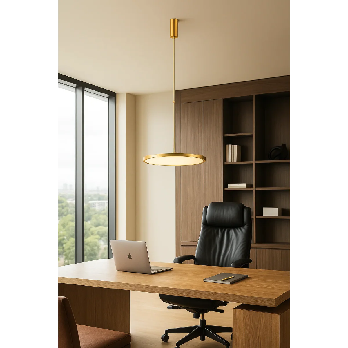 LED Pendant Light (BR6129) – Modern Suspended Decorative Ring Light with High CRI, Osram LED Chip, and Opal Diffuser - Image 9