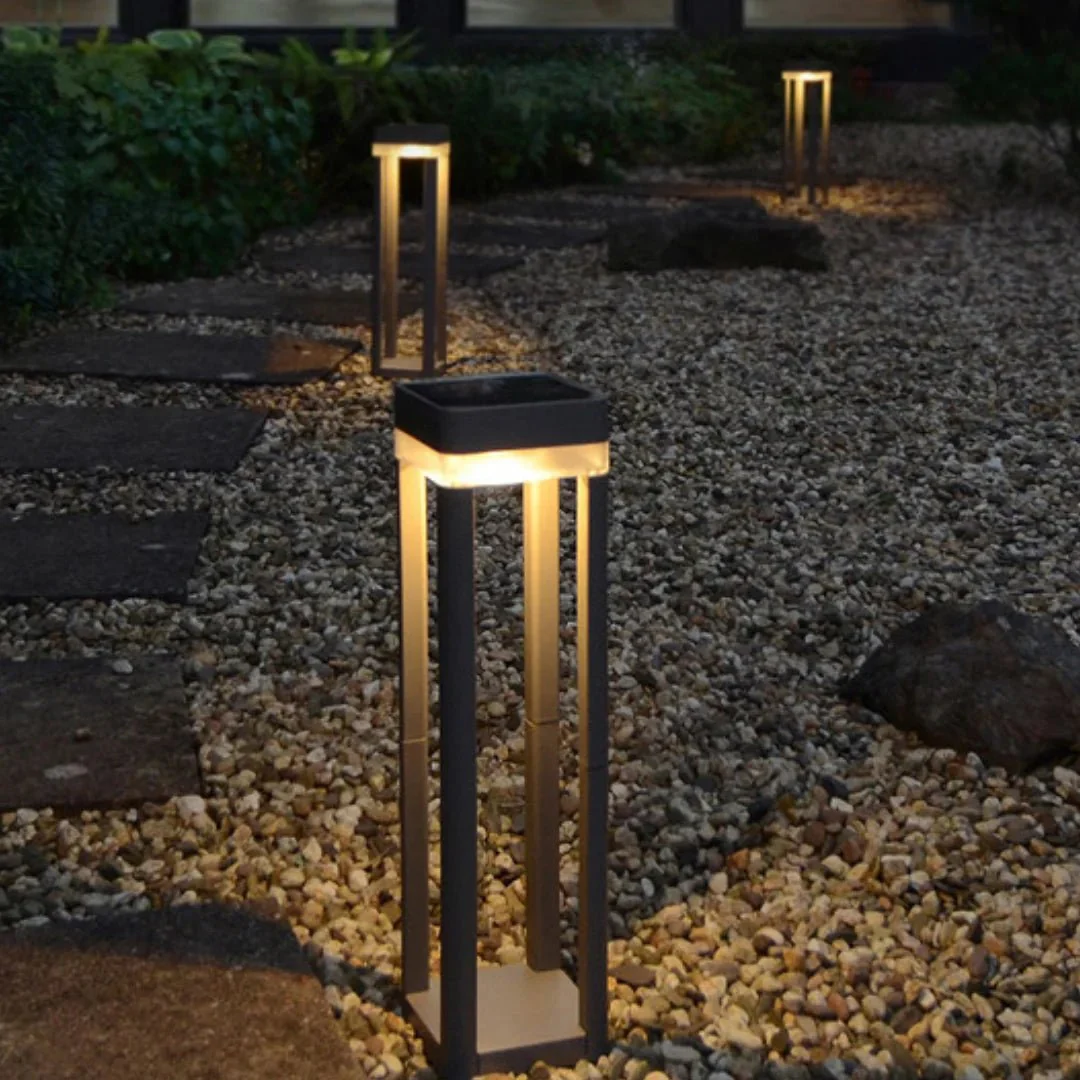 LED Solar Bollard Light 3W (UTL-P9080) - IP44 Weatherproof - Image 2