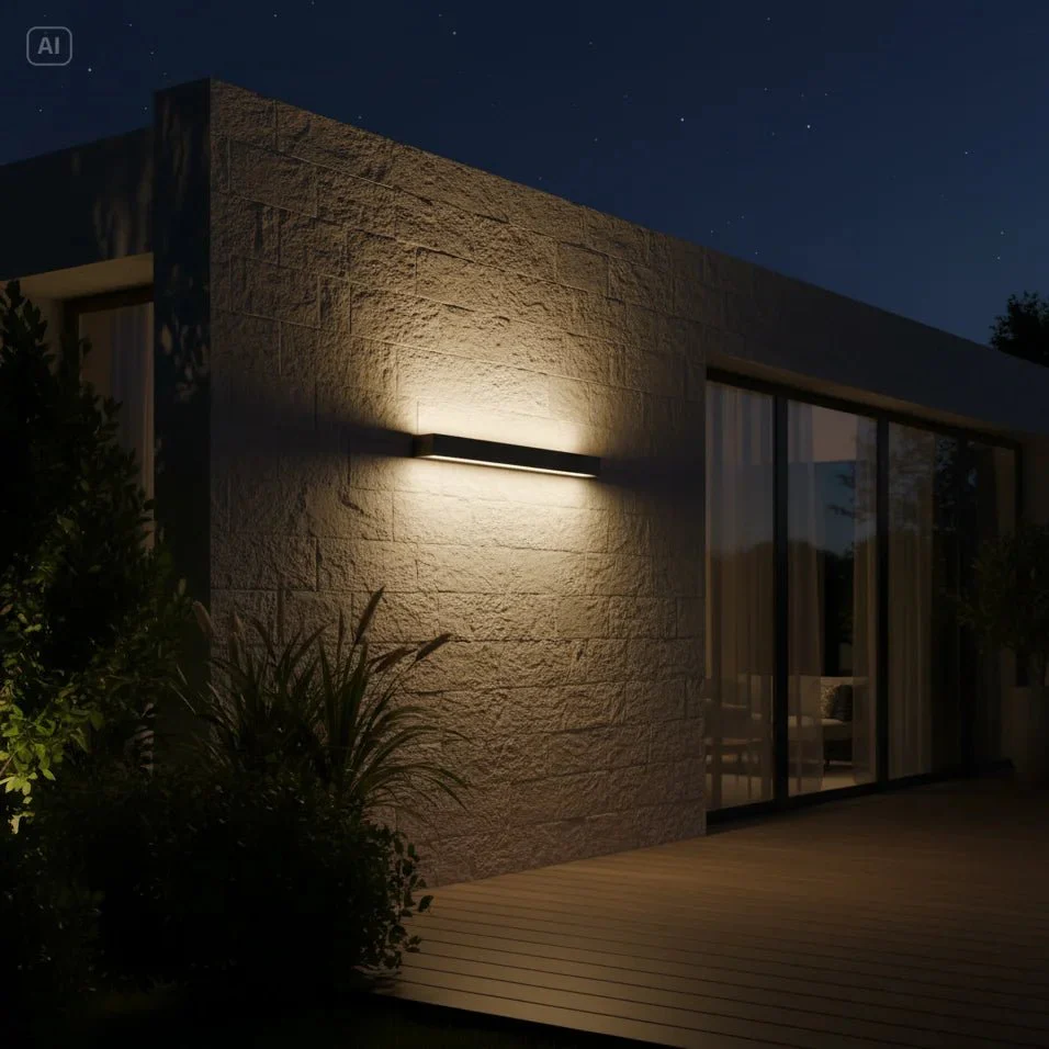 LED Wall Light 36W (H1291) – IP65 Outdoor Waterproof Aluminum Lighting - Image 6