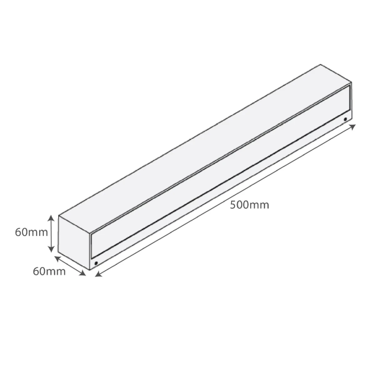 LED Wall Light 36W (H1291) – IP65 Outdoor Waterproof Aluminum Lighting - Image 9