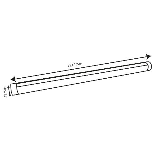 Ultralight Linear Light Connectable - Modern Black 24V Fixture (WD420) - Image 4