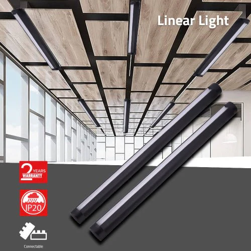 Ultralight Linear Light Connectable - Modern Black 24V Fixture (WD420) - Image 6