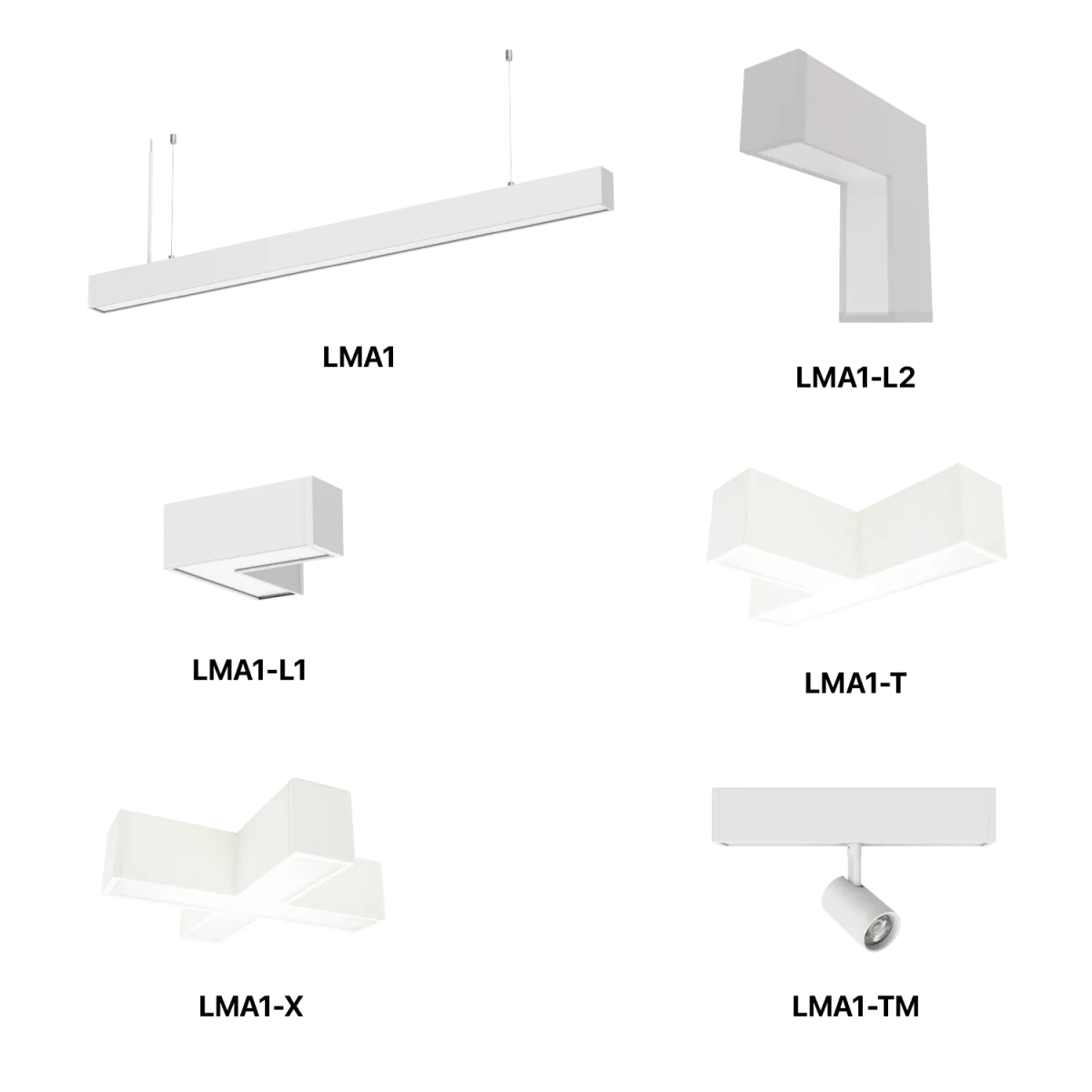 Ultralight Linear Pendant Light With Connectors - Modern Lighting (UTL-LMA1)