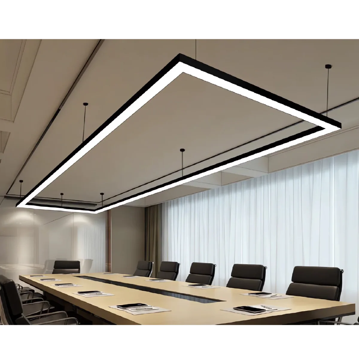 Ultralight Linear Pendant Light With Connectors - Modern Lighting (UTL-LMA1) - Image 2