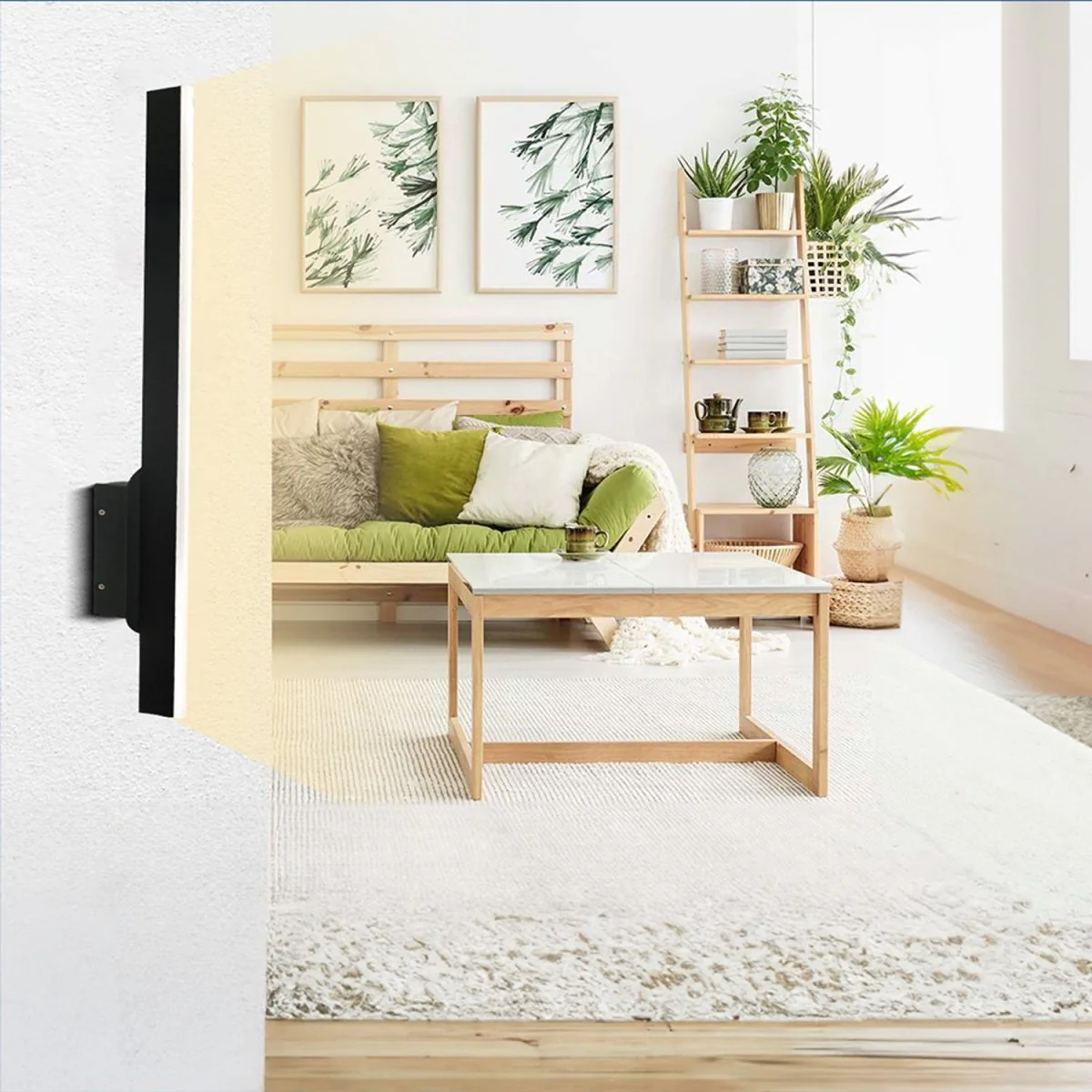 Ultralight Linear Wall Light - Modern and Elegant Lighting - Warm Light (BW001) - Image 8