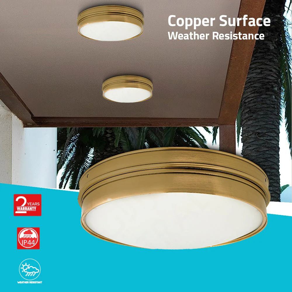 Ultralight Outdoor Copper Surface Mounted (7153-Copper) - Image 2
