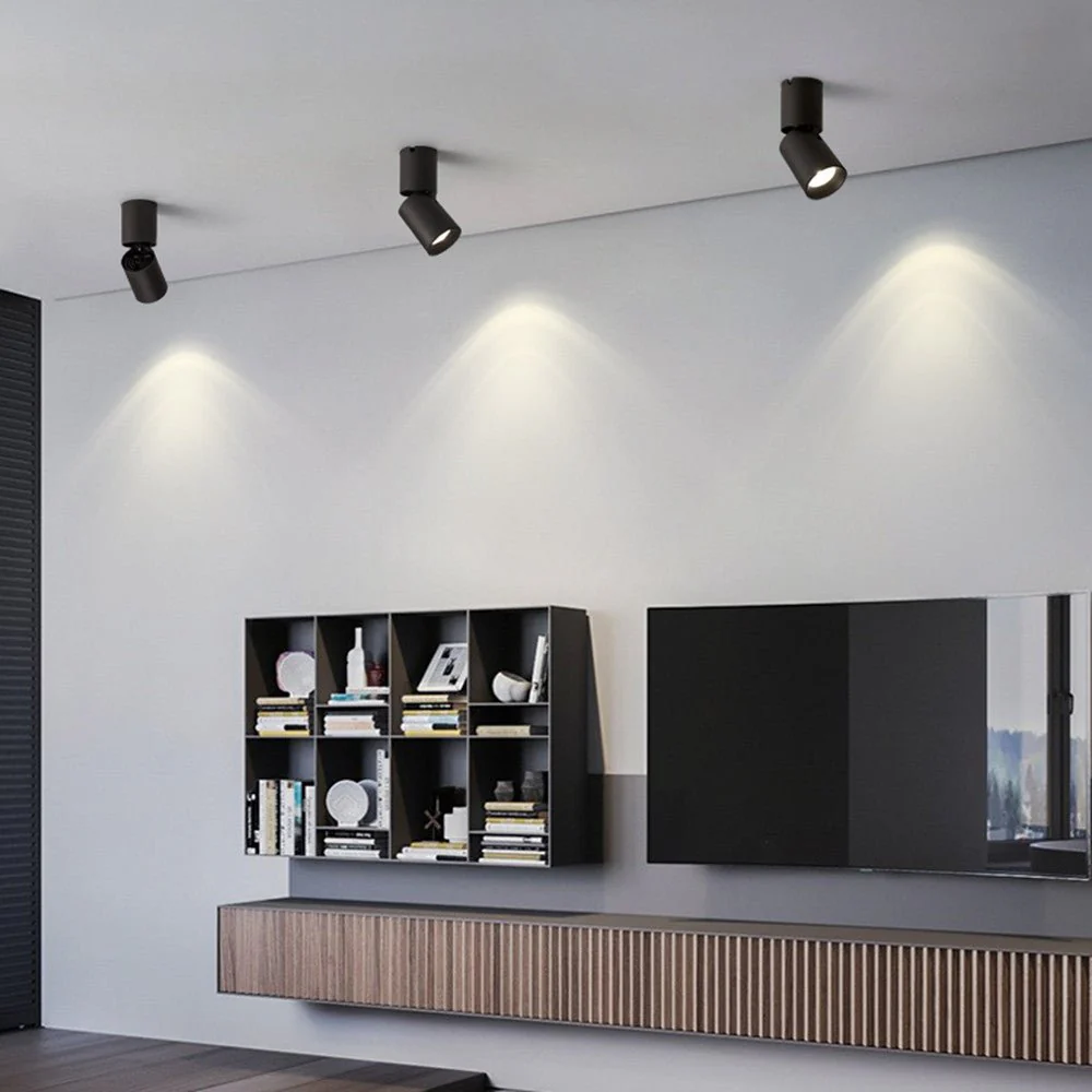 Ultra Light Rotatable Ceiling Light 12.5W (BR6454) | Bridgelux LED | Adjustable Spotlight - Image 4