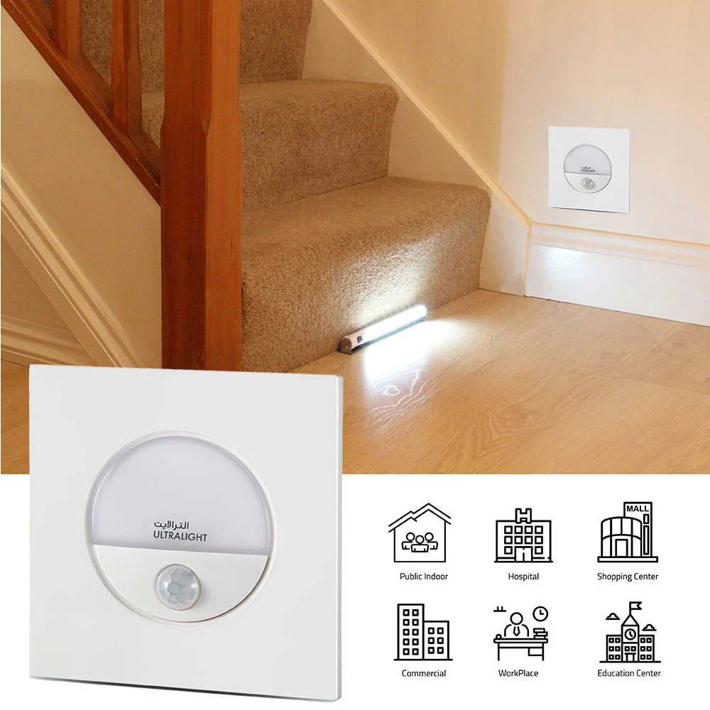 Ultralight Sensor LED Light (GD-Q3) - Image 3