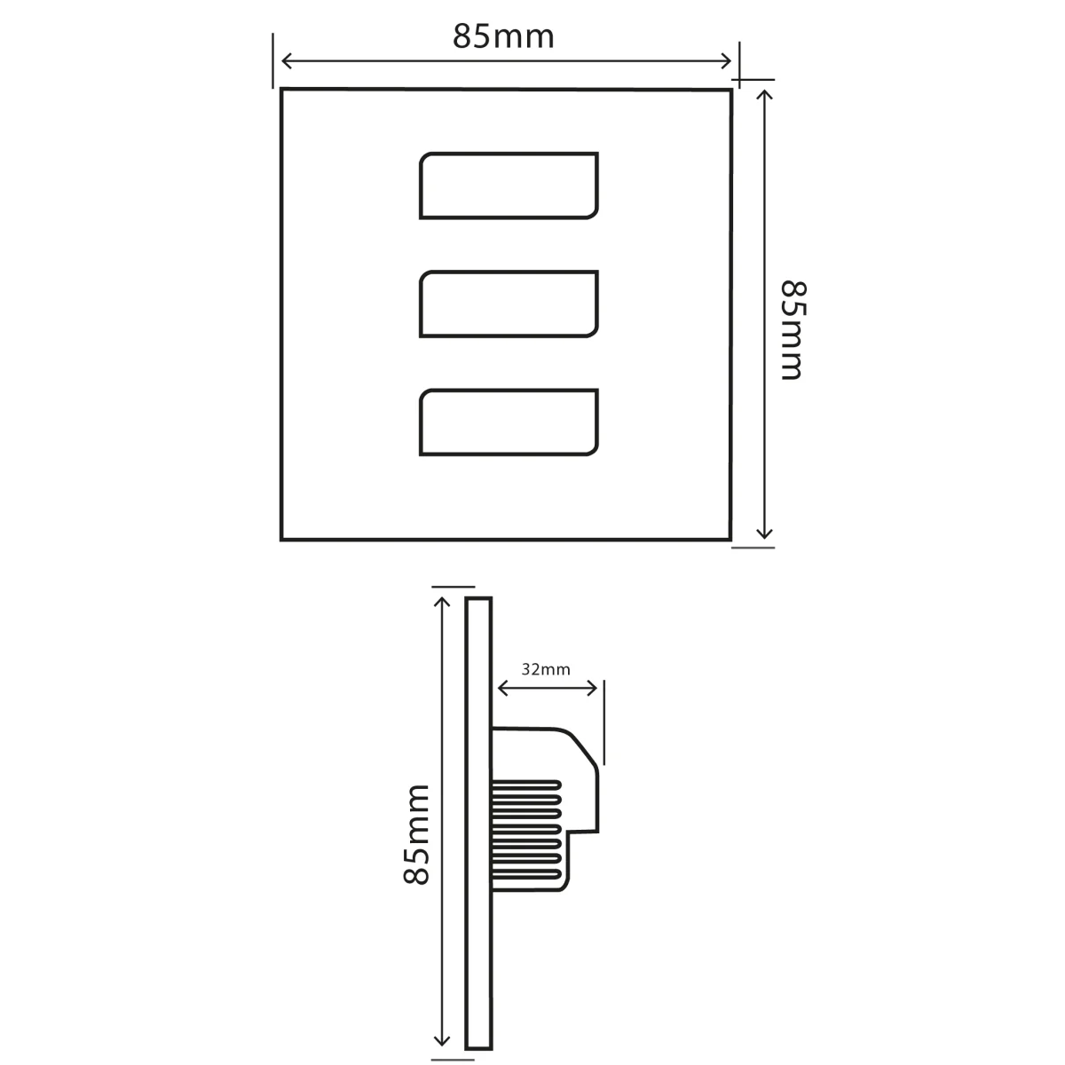 Ultralight Smart Curtain Switch (L7-HC) - Image 5