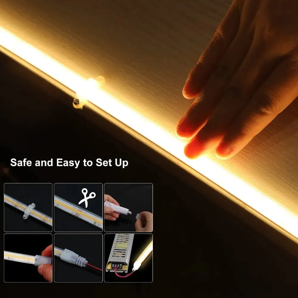 Smart Outdoor Strip Light 15M 6.5W/M - Mobile App Controlled (COB-624P) - Image 5