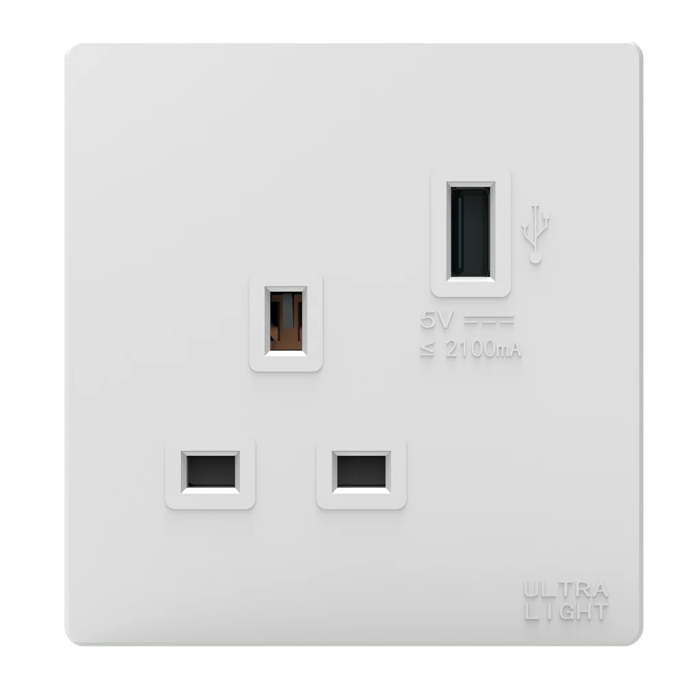 Ultralight Dune Socket with USB Connector (B12-029)