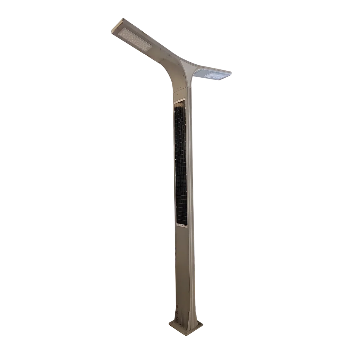 Solar Pole Light 30W IP65 (TY01) Dual-Head Outdoor LED Light with 160W Solar Panel & 3M Height