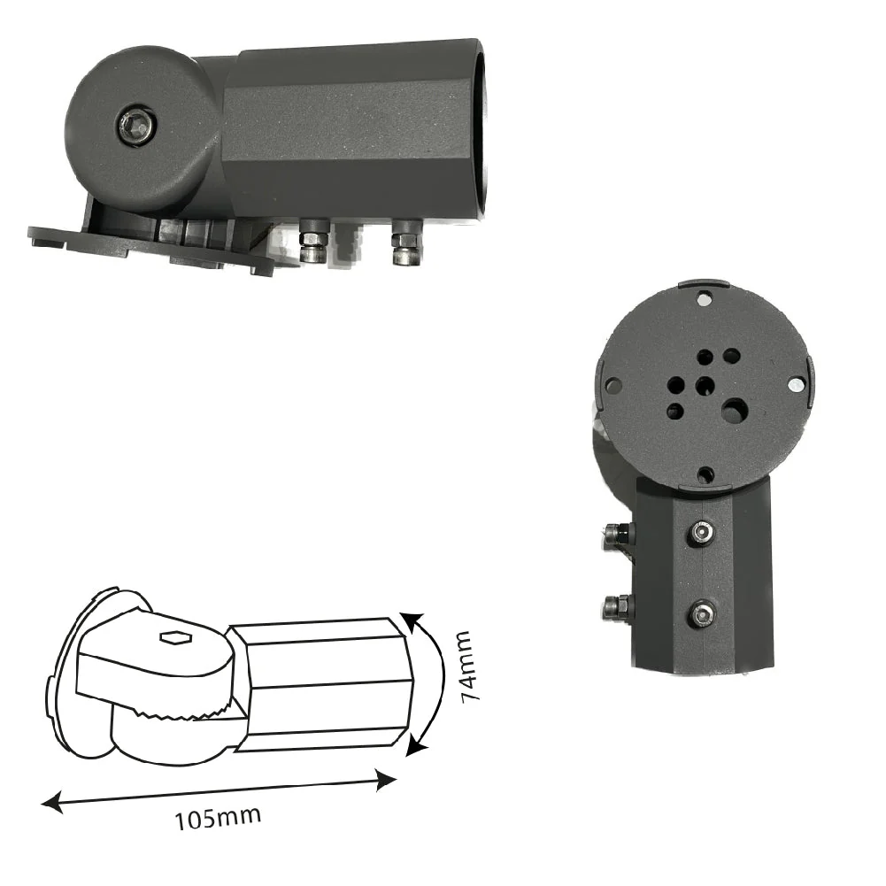 Ultralight Solar-Powered Street Light (TK05-40) - Image 7