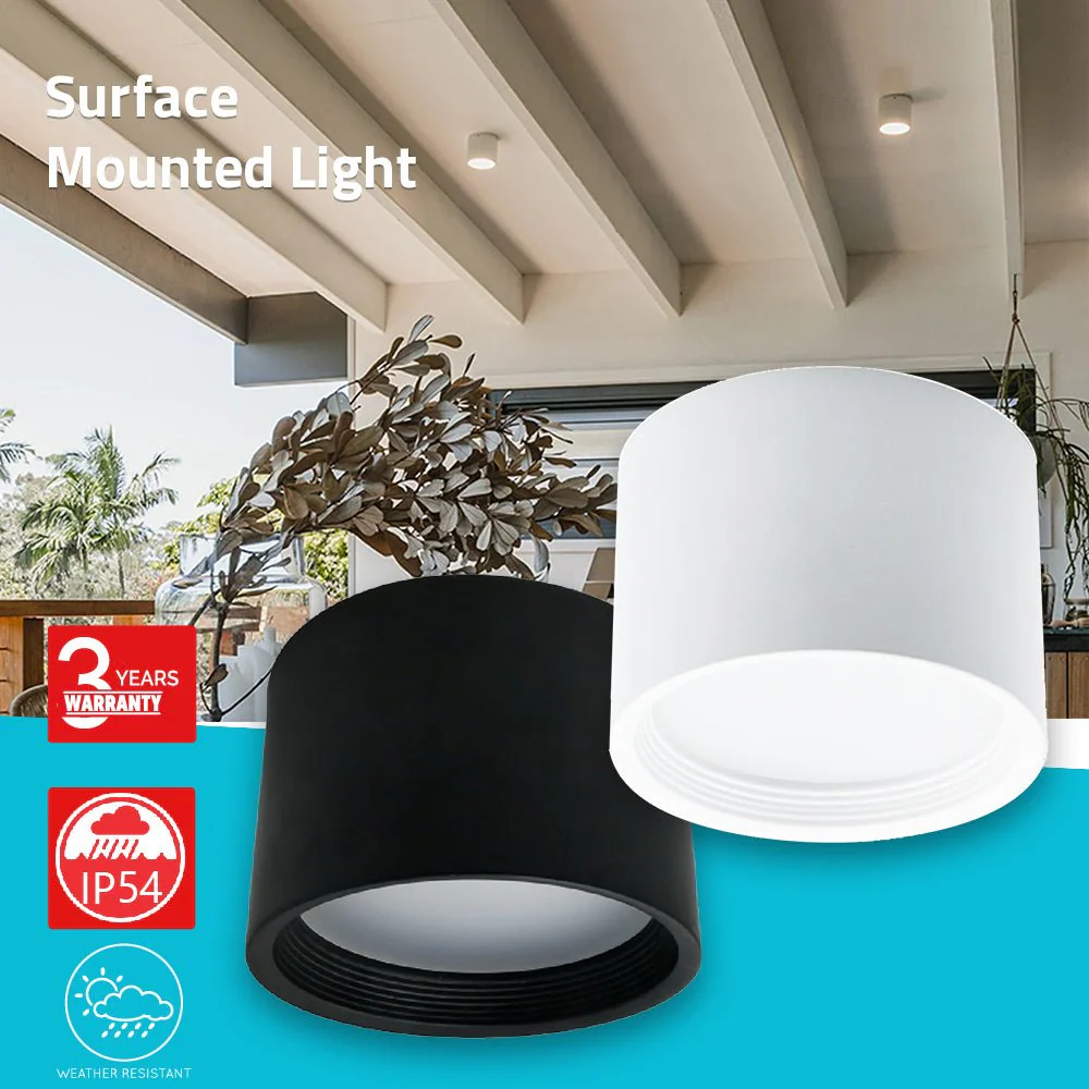 Ultralight Surface-Mounted Downlight - Osram LED (QH1022) - Image 3
