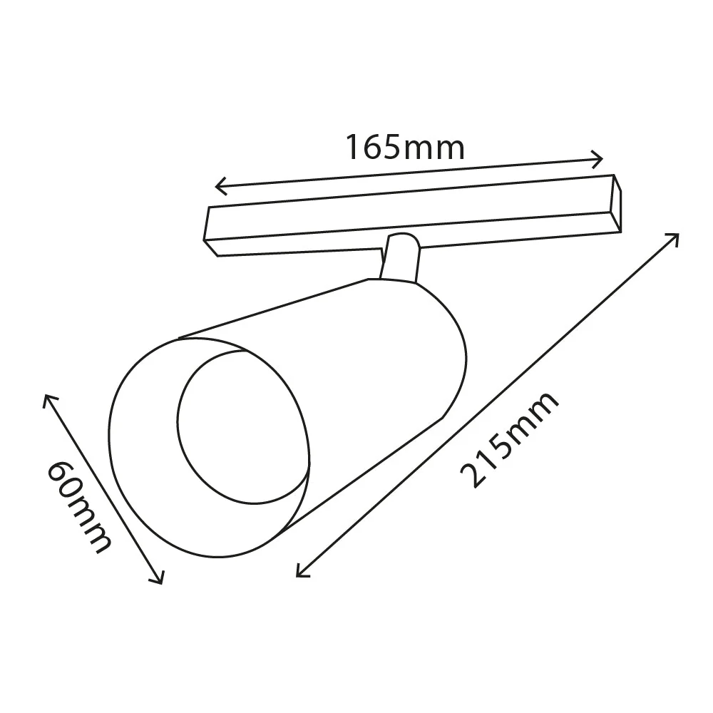Ultralight 25W Magnetic LED Spotlight – Modern, Powerful & Energy-Efficient Lighting (LA-T65160) - Image 3