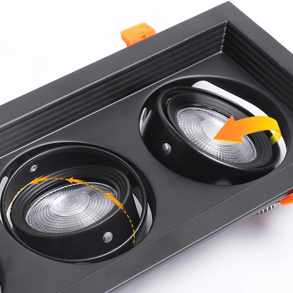 Ultralight Triple AR111 Ceiling Frame – 47cm Modern LED Fixture (BR819-3) - Image 2