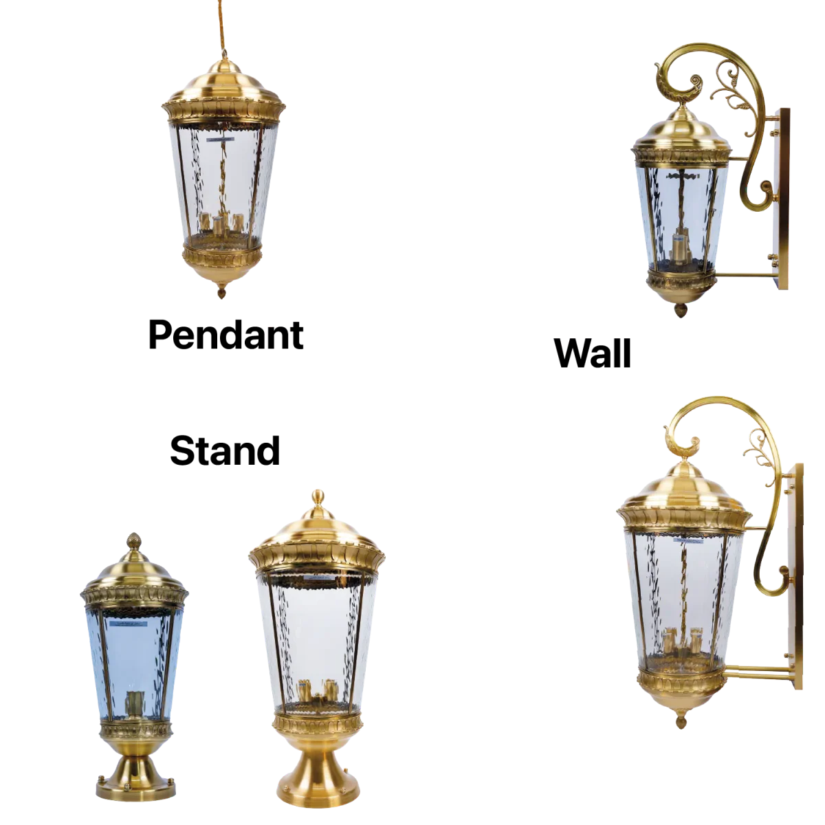 Ultra Light Copper Outdoor Light (3211 Family) | Elegant IP44 Exterior Lighting