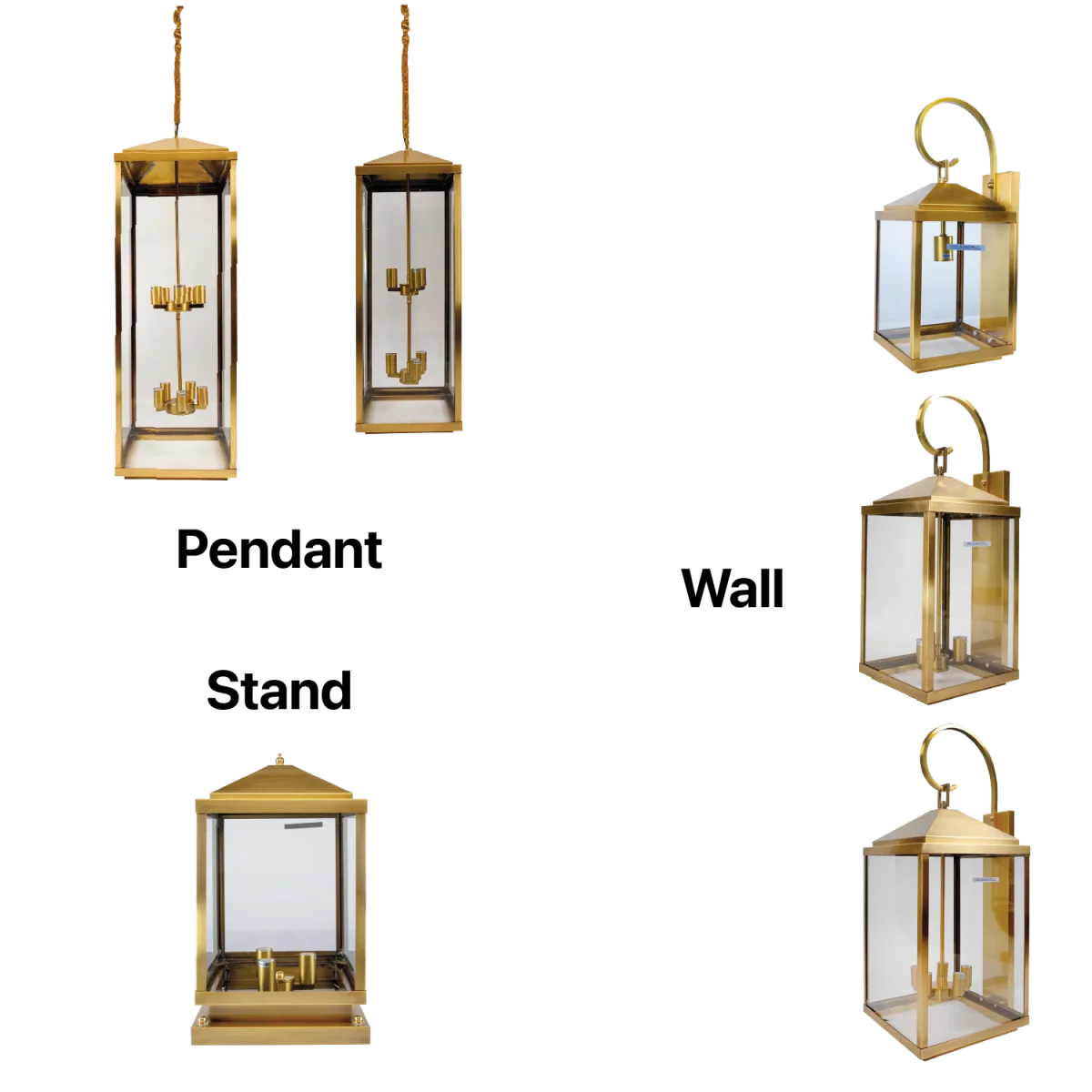 Ultra Light Copper Outdoor Lighting (3445 FAMILY) | IP44 Elegant Exterior Lamps