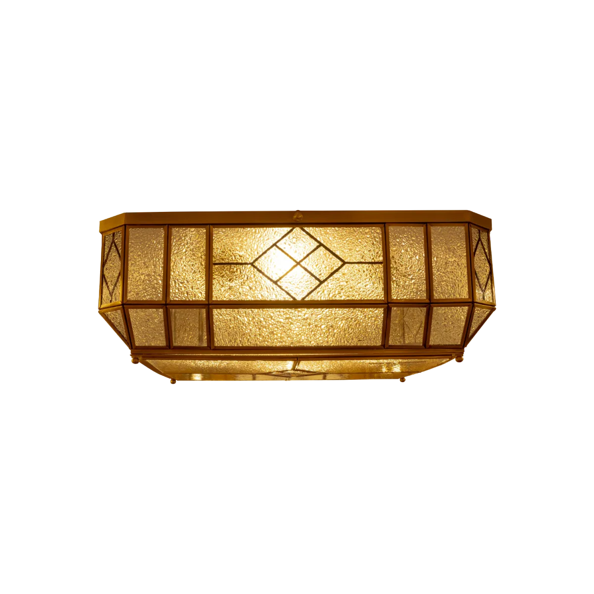 Ultra Light Copper Surface Mounted Light – Luxury Arabic Design Fixture (X018)