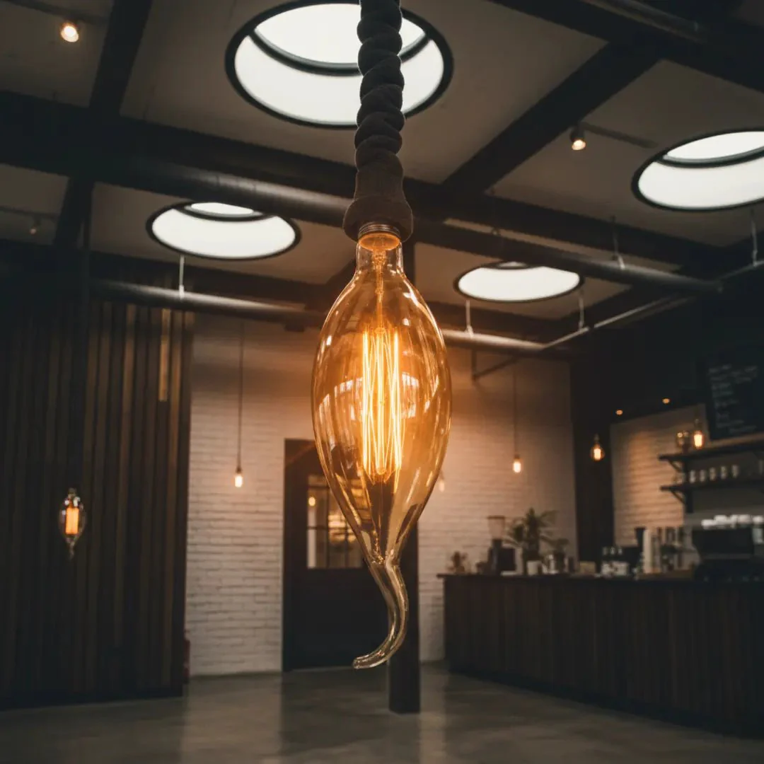 Ultra Light LED Filament Bulb – E40 Warm Decorative Lighting (WL-BLC125) - Image 2