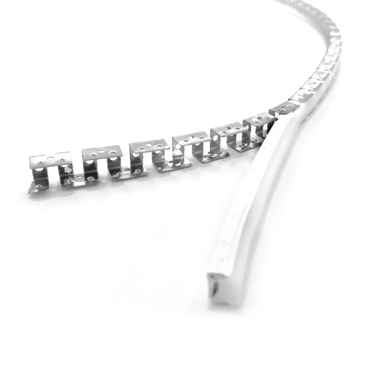Ultra Light STAINLESS STEEL LED Strip Profile - Sleek Housing for LED Lighting Installations - Image 2