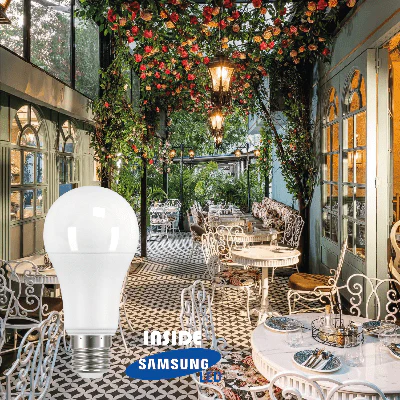 Ultralight 7.8W LED Bulb E27 Base - SAMSUNG LED (UTL-CF-A806ST) - Image 2