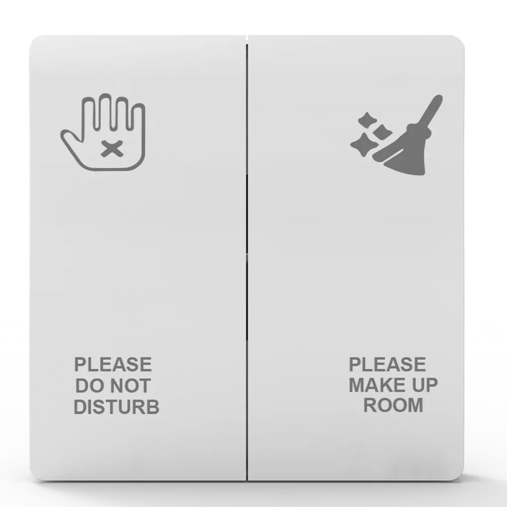 Ultralight Dune Do Not Disturb Hotel Room Switch (B12-068)