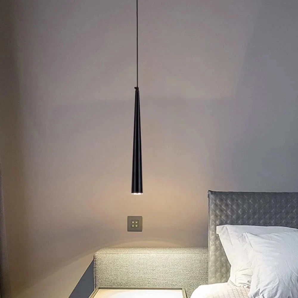 Ultralight Elegant Cylindrical Indoor Pendant Light - GU10 Base (BR4888) - Image 5