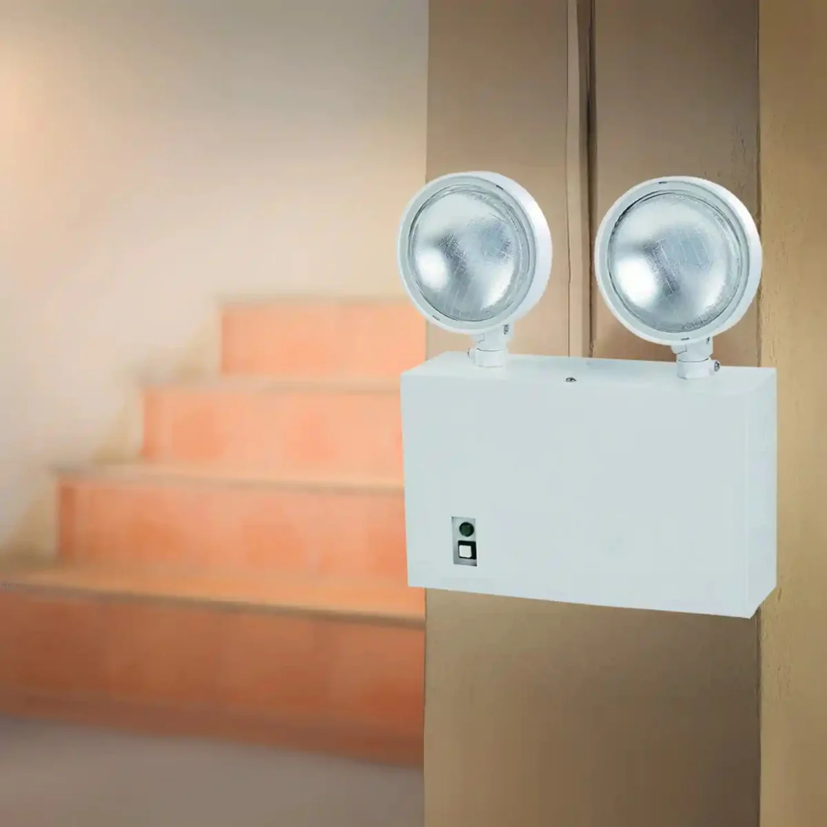 Emergency LED Light – Twin Spot, Battery Rechargeable, Indoor Safety (ZF-203NC) - Image 2