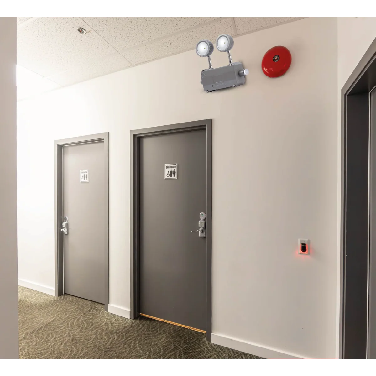 Ultralight Explosion Proof Emergency Light – Twin Spot LED, IP65 Waterproof (JY-1009) - Image 3