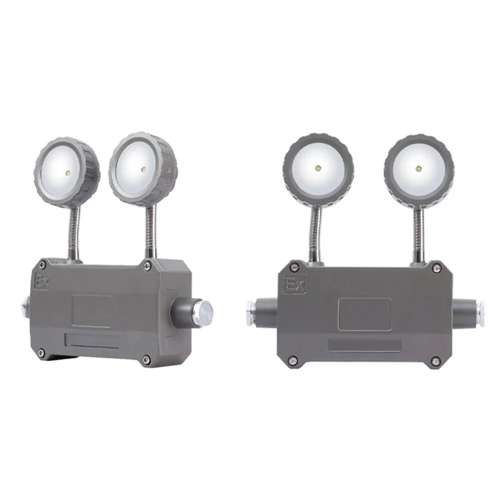 Ultralight Explosion Proof Emergency Light – Twin Spot LED, IP65 Waterproof (JY-1009) - Image 5