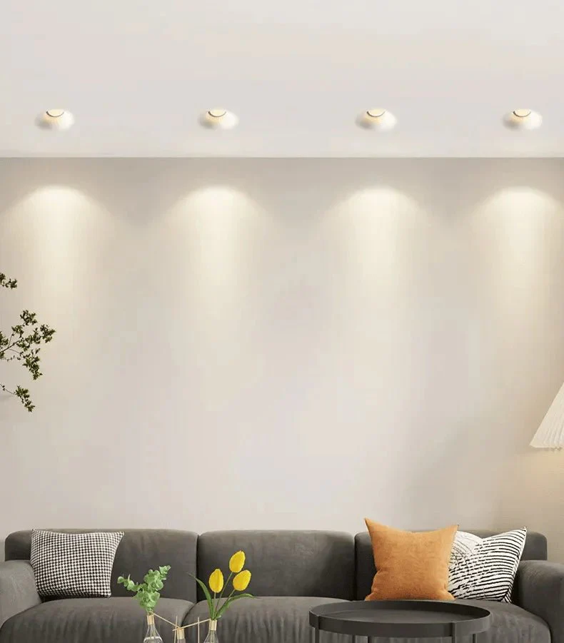 Ultralight Gypsum Spot Light Frame GU10 - Elegant Design (MC-9130) - Image 3