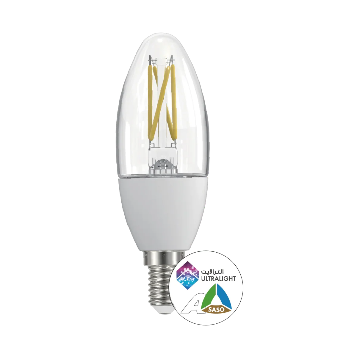Ultralight LED Bulb 3.7W E14 With 5 Years Warranty (UTL-C600SG)