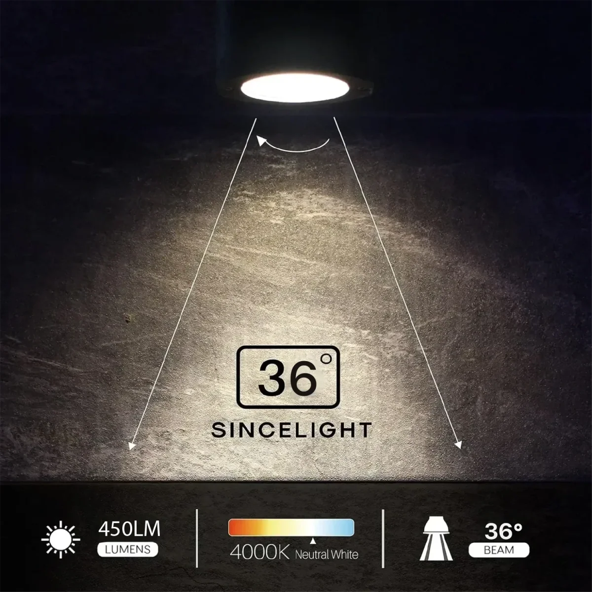 Ultralight LED Down Light White - Samsung Chip (UTL-KS) - Image 4