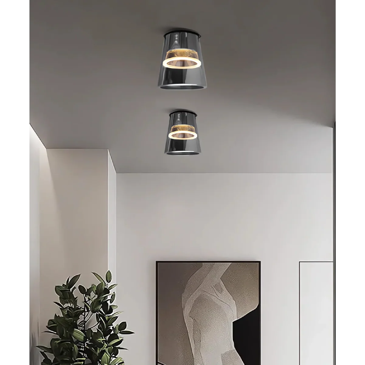 Ultra Light LED Downlight (BR4066) – 10W Glass Housing with OSRAM Chips - Image 2