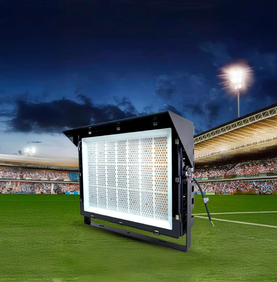 Ultralight LED Flood Light 800W IP65 - 5 Years Warranty (WY-FLXK800) - Image 2