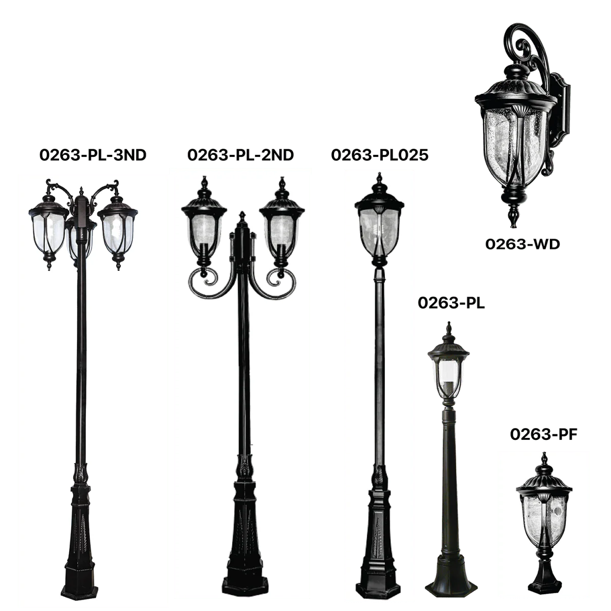 Ultralight European Classic Outdoor Light (0263-family)
